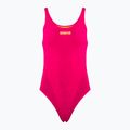 Купальник суцільний жіночий Arena Team Swim Tech Solid freak rose/soft green