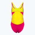 Купальник суцільний жіночий Arena Team Swim Tech Solid freak rose/soft green 2