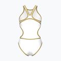 Купальник суцільний жіночий Arena One Biglogo One Piece white/gold 2