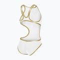 Купальник суцільний жіночий Arena One Biglogo One Piece white/gold 5