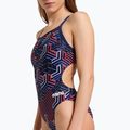 Купальник суцільний жіночий arena Kikko Pro Swimsuit Challenge Back navy/team redwhiteblue 4