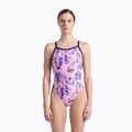 Купальник суцільний жіночий arena Rose Texture Swimsuit Xcross Back multi pink/navy 5