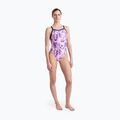 Купальник суцільний жіночий arena Rose Texture Swimsuit Xcross Back multi pink/navy 6