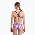 Купальник суцільний жіночий arena Rose Texture Swimsuit Xcross Back multi pink/navy 7
