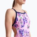 Купальник суцільний жіночий arena Rose Texture Swimsuit Xcross Back multi pink/navy 8