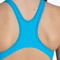 Дитячий злитий купальник арена Multi Pixels New Swim Pro Back чорний/бірюзовий 6