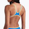Купальник суцільний жіночий arena One Biglogo One Piece blue river/fluo orange 5