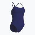 Купальник суцільний жіночий arena Lace Back Solid navy/white 3