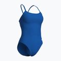 Купальник суцільний жіночий arena Lace Back Solid royal/white 3