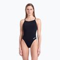 Купальник суцільний жіночий arena Lace Back Solid black/white 5