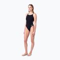 Купальник суцільний жіночий arena Lace Back Solid black/white 6