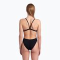 Купальник суцільний жіночий arena Lace Back Solid black/white 7
