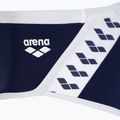 Чоловічі плавки Icons Swim з низькою талією короткі суцільні темно-сині/білі плавки 3