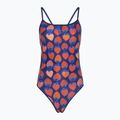 Купальник суцільний жіночий arena Reversible Swimsuit Challenge Back navy/multi 4