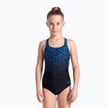 Купальник суцільний дитячий arena Kikko V Swim Pro Back black/blue china 5