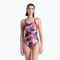 Купальник суцільний жіночий arena Reversible Swimsuit Challenge Back navy/multi 7