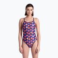 Купальник суцільний жіночий arena Reversible Swimsuit Challenge Back navy/multi 8