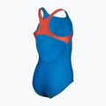Купальник суцільний дитячий arena Kikko V Swim Pro Back blue china/calypso coral 4