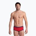 Плавки чоловічі arena Icons Swim Low Waist Short Solid red/navy 4