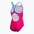 Купальник суцільний дитячий arena Daly Light Drop Back freak rose/blue china 4