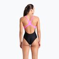 Купальник суцільний жіночий arena Imaginary Swim Pro Back black/shocking pink/multi 7