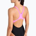 Купальник суцільний жіночий arena Imaginary Swim Pro Back black/shocking pink/multi 9