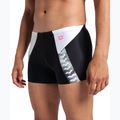 Боксерки для плавання чоловічі arena Stripe Swim Short black/white/multi 8