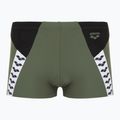 Боксерки для плавання чоловічі arena Stripe Swim Short sage/black/multi