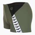 Боксерки для плавання чоловічі arena Stripe Swim Short sage/black/multi 3