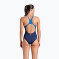 Купальник суцільний жіночий arena Foggy Dots Swim Pro Back navy / blue cosmo 3