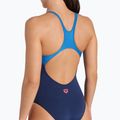 Купальник суцільний жіночий arena Foggy Dots Swim Pro Back navy / blue cosmo 5