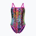 Купальник суцільний жіночий arena Reversible Swimsuit Challenge Back royal multi/shocking pink 2