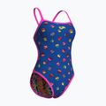 Купальник суцільний жіночий arena Reversible Swimsuit Challenge Back royal multi/shocking pink 6