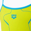 Купальник суцільний дитячий arena Star Graphic Lightdrop Back soft green / turquoise 3