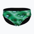 Плавки дитячі arena Foam Swim Briefs black/soft green multi