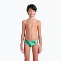 Плавки дитячі arena Foam Swim Briefs black/soft green multi 5