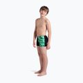 Боксерки для плавання дитячі arena Foam Swim Short black/soft green multi 6