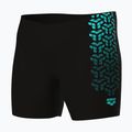 Чоловічі плавки для плавання Kikko V Swim Mid Jammer Graphic чорні/водні 4