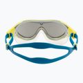 Окуляри для плавання дитячі arena The One Mirror Jr silver/soft green/blue cosmo 4