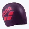 Шапочка для плавання arena Big Logo plum/bright coral 2