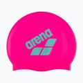 Шапочка для плавання arena Big Logo shocking pink/water