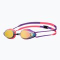 Окуляри для плавання arena Tracks Mirror copper/plum/bright coral