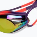 Окуляри для плавання arena Tracks Mirror copper/plum/bright coral 5