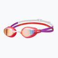 Окуляри для плавання Arena Air-Speed Mirror жовта мідь/яскравий корал/слива