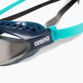 Окуляри для плавання Arena Air-Speed Mirror сріблясті / темно-сині / водні 7
