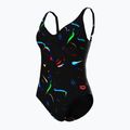 Купальник суцільний жіночий arena Abyss U Back multi black/black 4