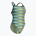 Купальник суцільний жіночий arena Racing Stripe Xcriss Cross black multi/black 3
