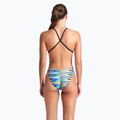 Купальник суцільний жіночий arena Racing Stripe Xcriss Cross black multi/black 7