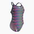 Купальник суцільний жіночий arena Racing Stripe Xcriss Cross navy multi/navy 3