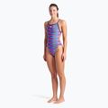 Купальник суцільний жіночий arena Racing Stripe Xcriss Cross navy multi/navy 6